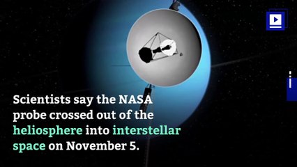 Voyager 2 Probe Enters Interstellar Space