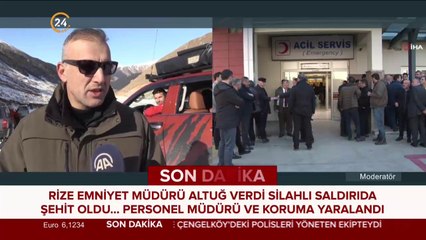 Rize Emniyet Müdürlüğü'ndeki saldırının sebebi ortaya çıktı