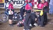 Biker Accidentally Runs Over Other Rider During Motorbike Race