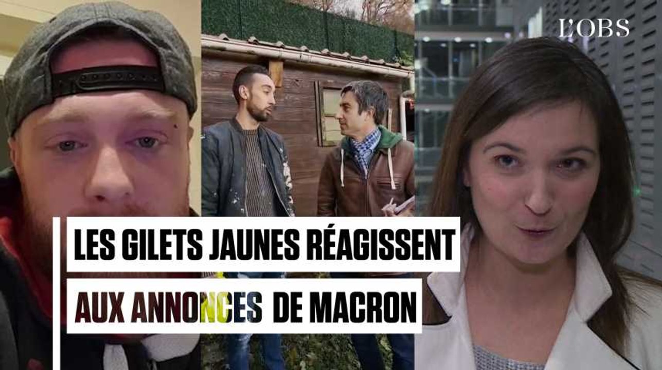 Smic, heures sup', retraites... Les "gilets jaunes" face aux annonces de Macron