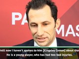 Salihamidzic offers support to Coman after retirement comments