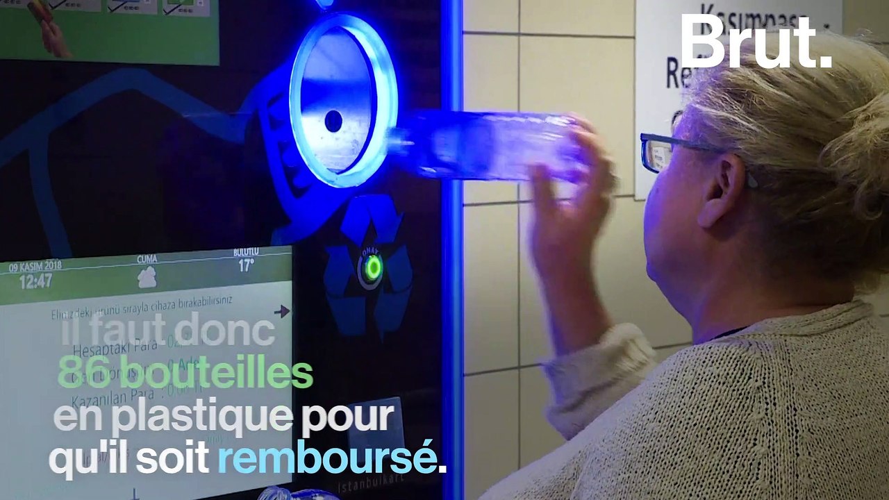 Payer son trajet en bouteilles plastiques : l'initiative du métro istanbuliote