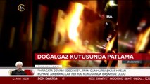 Doğal gaz kutusunda patlama