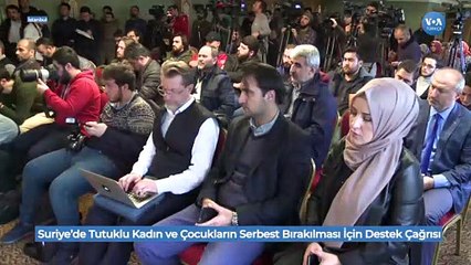 Suriye’de Tutuklu Kadın ve Çocukların Serbest Bırakılması Çağrısı