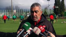 Bursaspor Teknik Direktörü Samet Aybaba: 'Bundan önceki haftalarda gösterdiğimiz performansı yenilersek Göztepe maçından puanla döneriz'