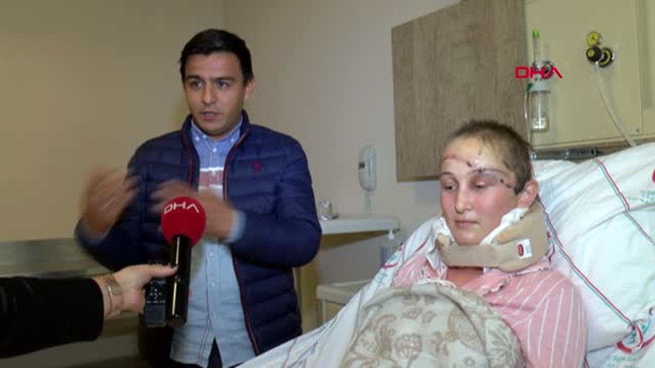 Antalya Pancar Makinesinde Kafa Derisi Kopan Binnaz, Kumandayı Bulup Canını Kurtardı