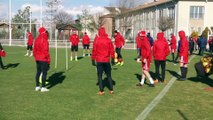 Sivasspor'da MKE Ankaragücü maçı hazırlıkları - SİVAS