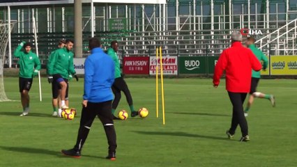 Bursaspor, Göztepe mesaisini sürdürdü