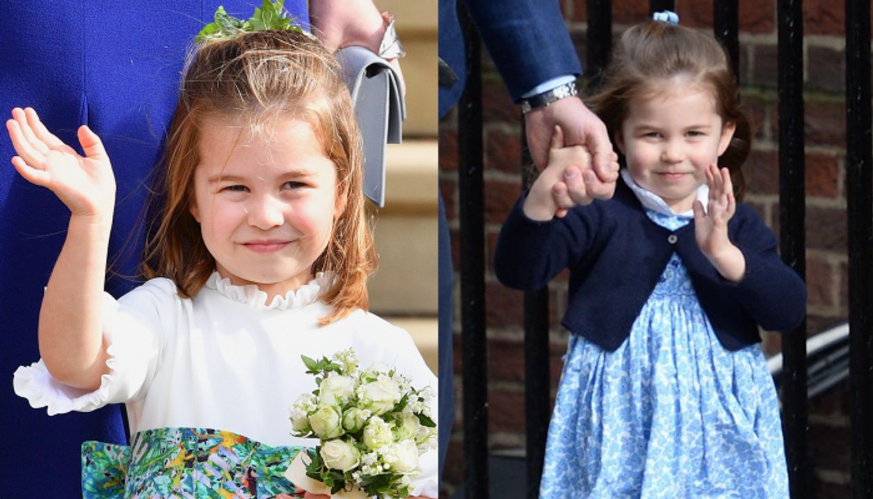 أكثر اللحظات الظريفة التي رصدتها  عدسات الكاميرا للأميرة شارلوت