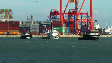 Mersin'de kuvvetli rüzgar