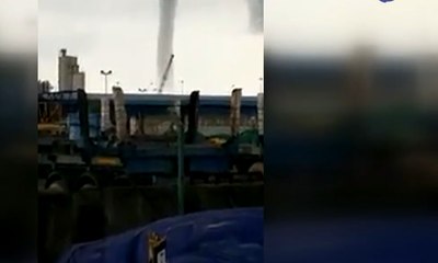 Puting Beliung Terjang Batam, Penerbangan di Bandara Hang Nadim Terganggu