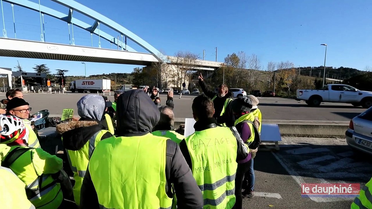 Avignon sud après les annonces du président, ambiance chez les Gilets jaunes