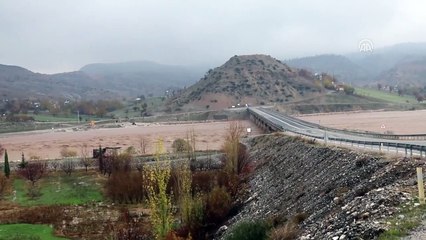 Adıyaman'da sağanak - Cendere Çayı göle döndü