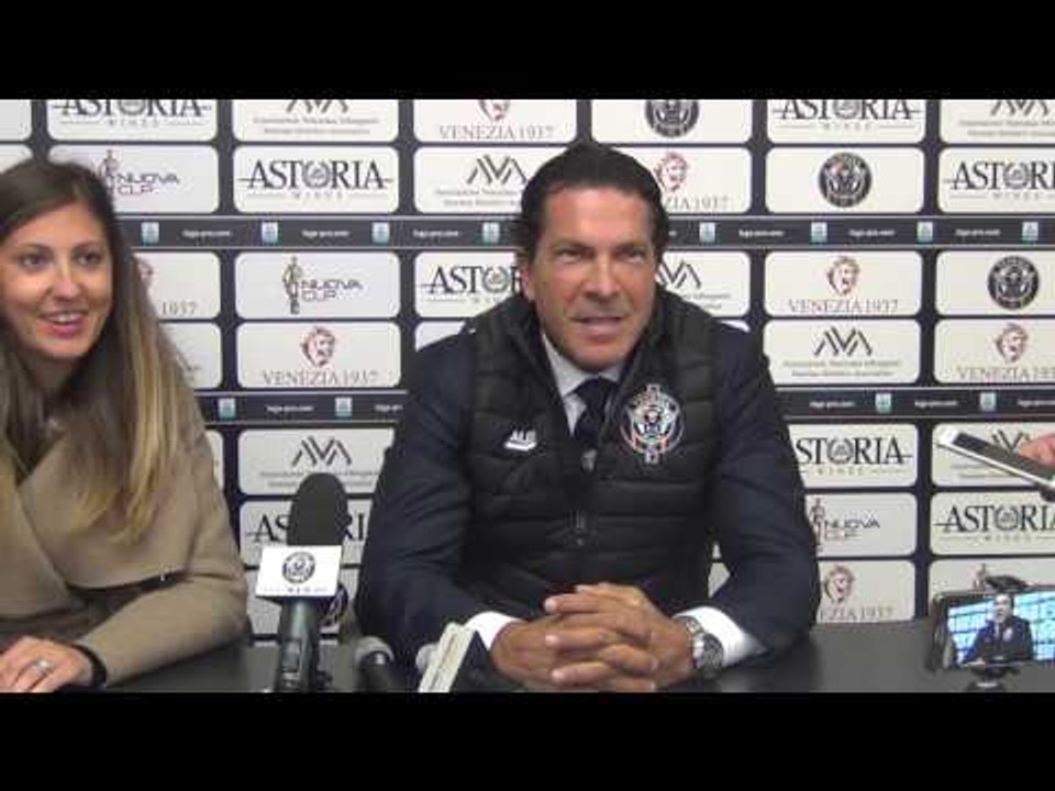 Il presidente Joe Tacopina in conferenza stampa post Venezia-Samb