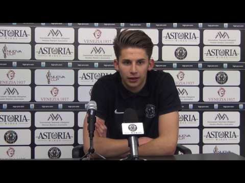 Conferenza stampa Vicario post Venezia-Reggiana