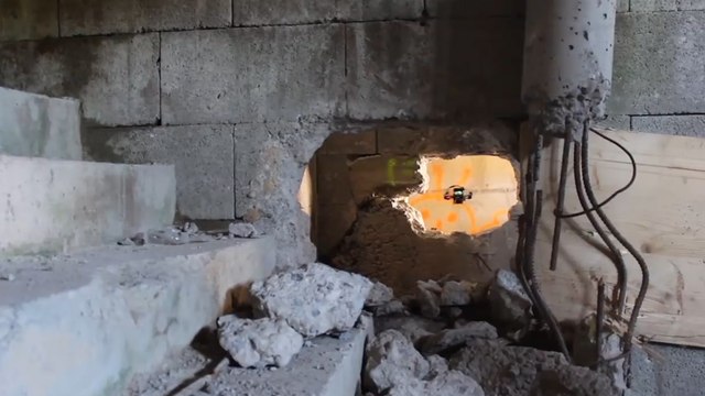 These drones can open doors and let the rest of the swarm in