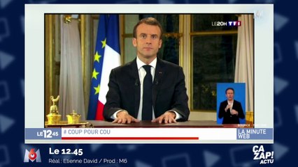 Gros clash entre Jean-Michel Blanquer un Sébastien Chenu - ZAPPING ACTU DU 11/12/2018