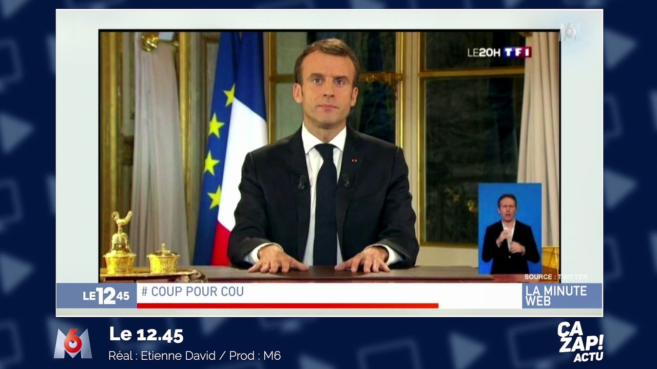 Gros clash entre Jean-Michel Blanquer un Sébastien Chenu - ZAPPING ACTU DU 11/12/2018