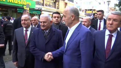 TBMM Başkanı Yıldırım, Türk-İş'i Ziyaret Etti (2)