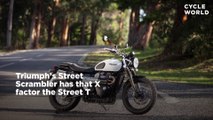 2019 Triumph Street Twin And Street Scrambler Review