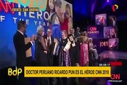 Orgullo Peruano: médico peruano es elegido “Héroe del Año” por la CNN