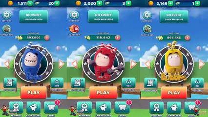 Pogo Vs Fuse Vs Bubbles Character Android Gameplay - Oddbods Turbo Run﻿