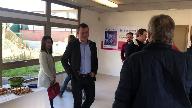 AGDE - Inauguration des nouveaux locaux du Cours Jules Verne