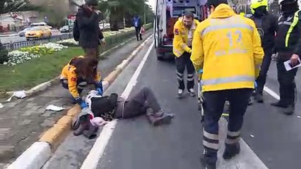 Fatih'te trafik kazası: 1 yaralı - İSTANBUL