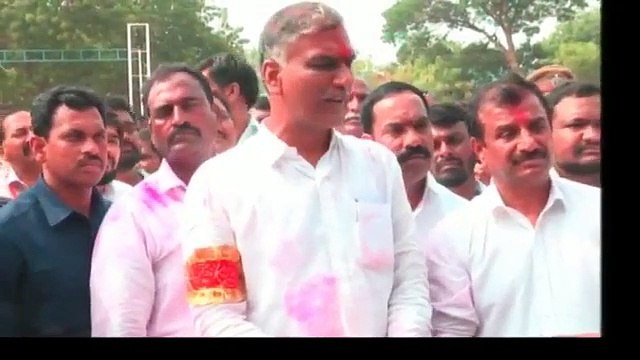 TRS LEADER HARISH RAO Addressing Media AFTER WINNING TELANGANA ELECTION RESULT 2018