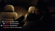 Un streamer ivre se filme en train de conduire