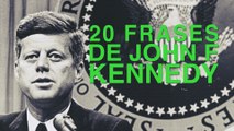 20 Frases de John F. Kennedy | El presidente que hizo soñar a EEUU 