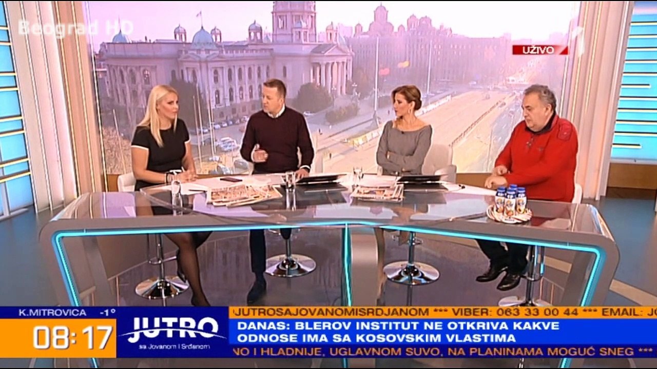 SRĐAN ŠKORO I IVANA VUČIĆEVIĆ NA TV PRVA - CEO SNIMAK