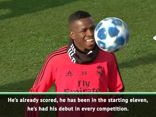 Vinicius has surpassed Real Madrid's expectations - Solari