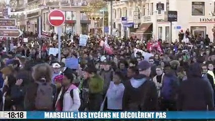 Marseille : les lycéens ne décolèrent pas