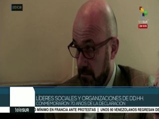 ONU aleta sobre grave situación de DD.HH. en Colombia