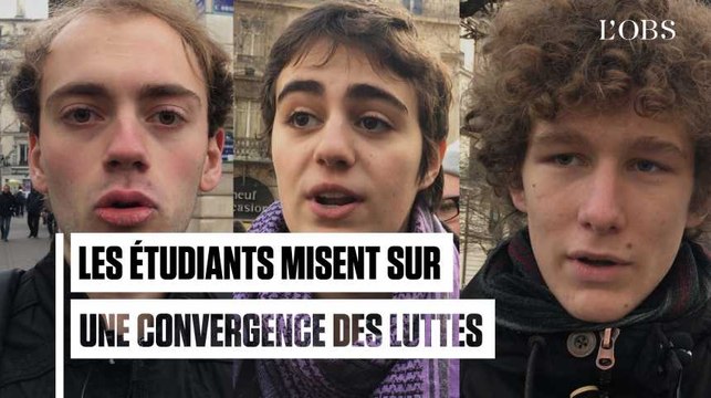 Avec les gilets jaunes, étudiants et lycéens rêvent d'une convergence des luttes