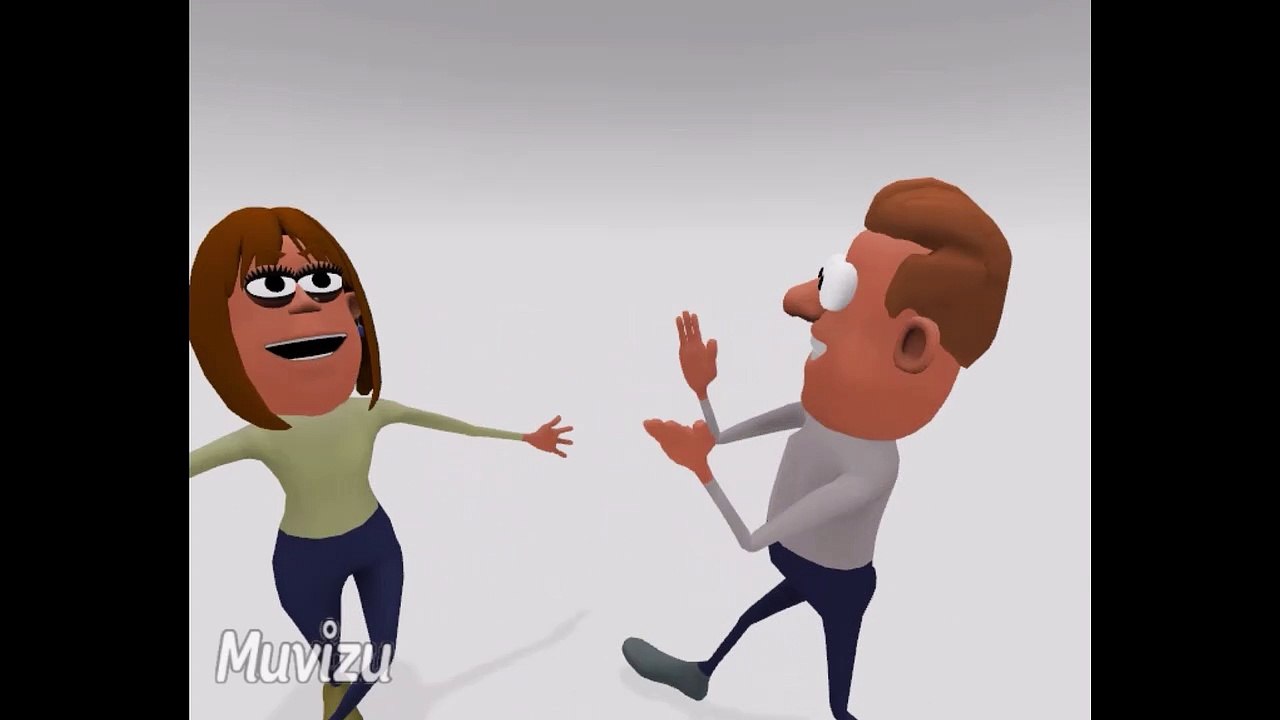 Wife and Husband Dance with Crazy Laughing Romance Video