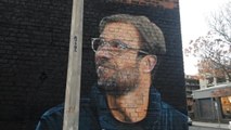 Jurgen Klopp mural revealed in Liverpool street