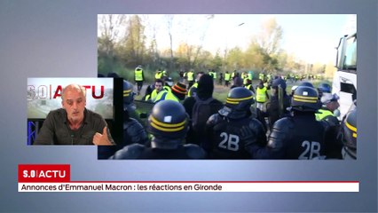 So Invité - Annonces d'Emmanuel Macron  les réactions en Gironde