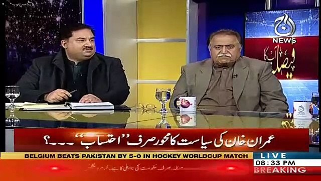 Musharraf Sahab Isliye Bahir Gaye Kion Kay Hamaray Manshor Kay Peechay Wo Log Nahi Thay Jo Inkay Peechay Hain-Khurram Dastagir