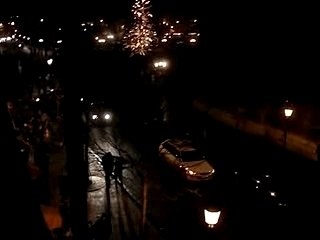 Réveillon sur le balcon ouéééééééé (pas fino fino)