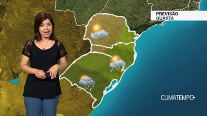 Previsão Sul – Frente fria passa pelo RS