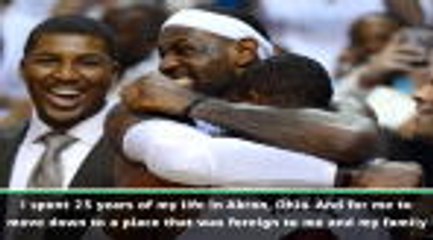I needed 'legend' Wade to achieve success - LeBron