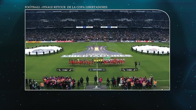 Football: finale retour de la copa libertadores qui opposa RIVER PLATE contre BOCA JUNIORS