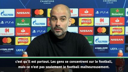 Groupe F - Guardiola : "Le racisme est partout"