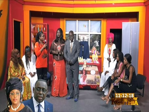 RUBRIQUE MARIEME FAYE SALL & MACKY SALL dans KOUTHIA SHOW du 11 Décembre 2018
