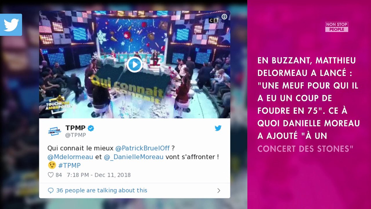 TPMP : Patrick Bruel raconte une ancienne rencontre à l’origine d’une chanson