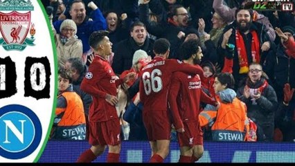Liverpool vs Napoli 1-0 all goals & highlights