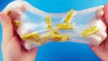 Slime with golden clothes pegs - Slime Channel