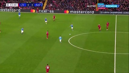 Mohamed Salah classy goal - Liverpool 1-0 Napoli